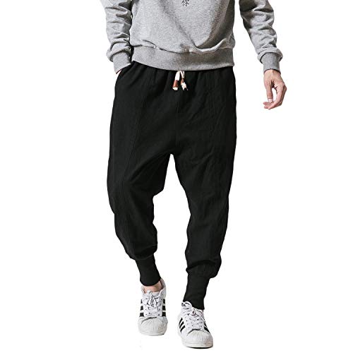 Prijouhe Men's Joggers, Sweatpants, Low Crotch Sweats Slim Fit Trousers Harem Hip Hop Pants #TOP3