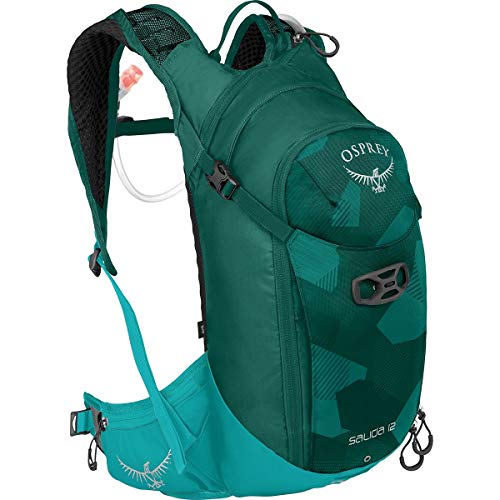 Osprey Salida 12L Women's Biking Backpack with Hydraulics Reservoir, Teal Glass