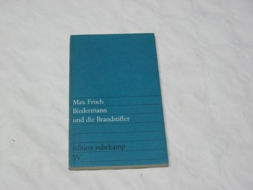 Biedermann Und Die Brandstifter Von Max Frisch www.amazon.com