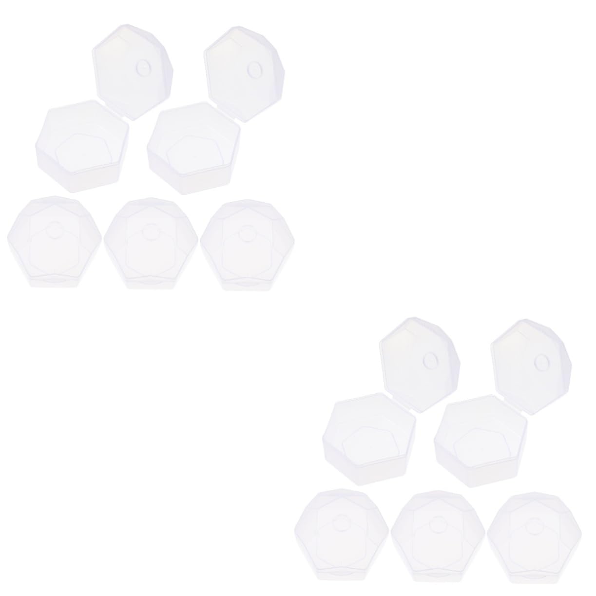 10pcs Portable Pacifier Storage Case Holder for Pacifiers Smooth Edges for Easy Access for Newborns Moms