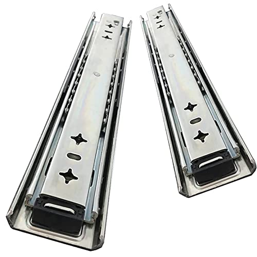Guías con rodamientos de bolas para guías de extensión de mesa pesada