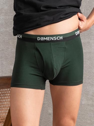 Image of DAMENSCH Men Solid Anti-Odour Peppermint Finish, Ultra Soft with Premium Shine EPP Classic Trunks
