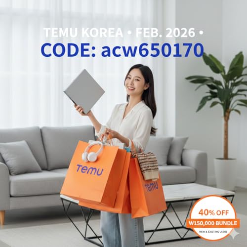 {^&bull;Feb.2026&bull;^} ► Republic of Korea Temu Coupon Code [{acw650170}] 40% off for New & Existing user cover art