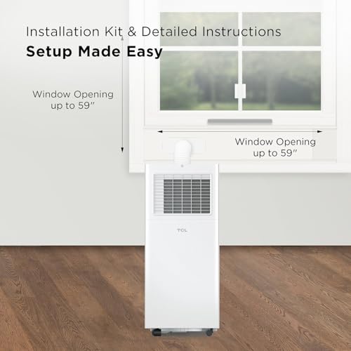 TCL 5,100 BTU Smart Portable Air Conditioner with Remote Control - image 6