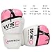 Luwint Youth Boxing Gloves, Heavy Training Sparring Boxing Gloves for Kids 10-12 Years and Teens, Beginner Punching Bag Gloves for Kickboxing Fighting MMA Muay Thai (Pink, 8oz)