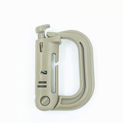 Grimloc Super Strong Molded Polymer Clip Carabiner