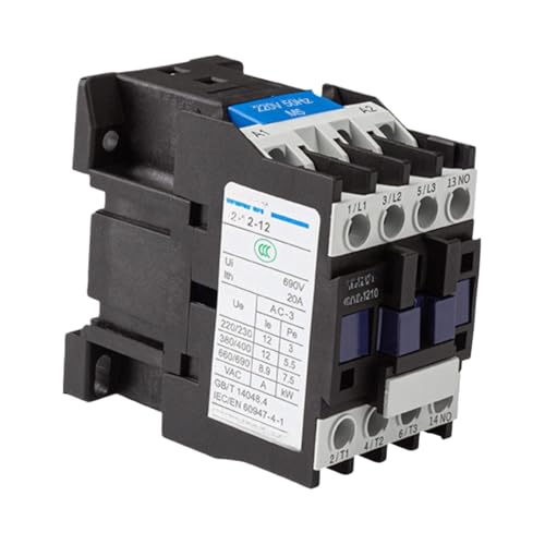 Contacteur AC CJX2-1210 contre les surcharges pour stabiliser vos installations
