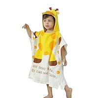 LOLANTA Kids Hooded Towels, Beach Poncho Towel Swimming Bath Towels for Boys Girls, 2-7 Years