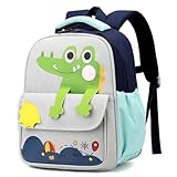 PROTAURI Rucksack Kinder für Junge 2-6 Jahre, Kindergartenrucksack mit Brustgurt Komfortabler...
