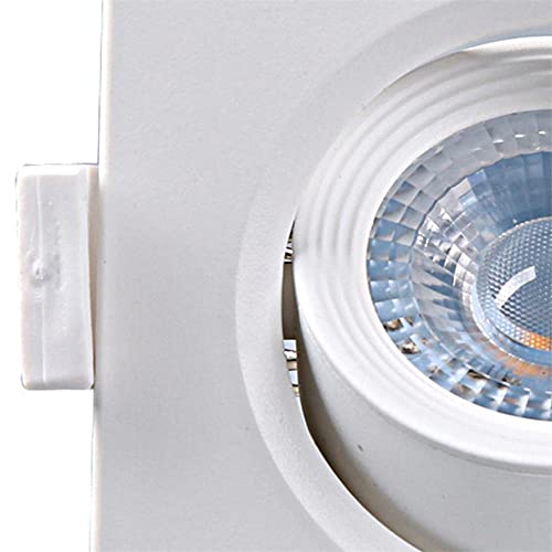 Spot Taschibra Embutir Quadrado Alltop LED MR16 5W 6500K