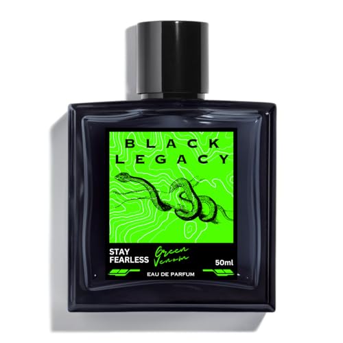 Image of Black Legacy Eau De Parfum BX90306 Green Venom Perfume for Men 50ml