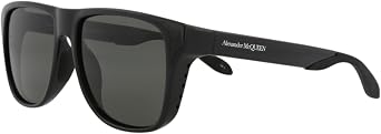 Alexander McQueen Square-Frame Injection Sunglasses
