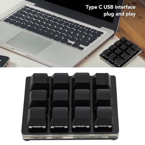 Teclado Mecánico Gamer 12 Teclas TBEOEN Mini USB miniatura 5
