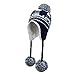 ChoKoLids Football Team City Name Knitted Pom Pom Earflap Winter Hat - 23 Cities (Dallas)