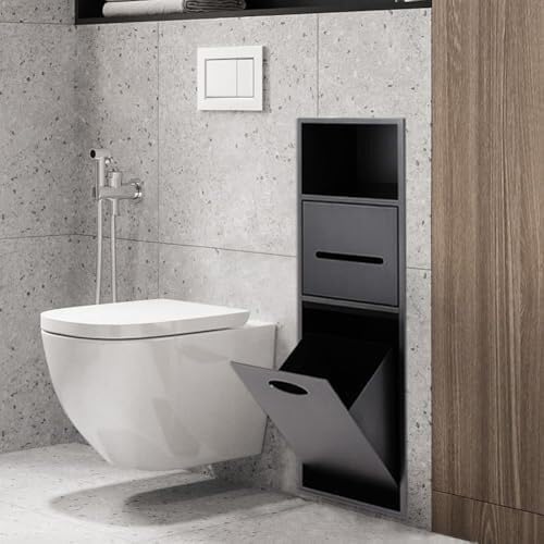 Cabine de douche inox avec étagères intégrées pour optimiser le bain - 2