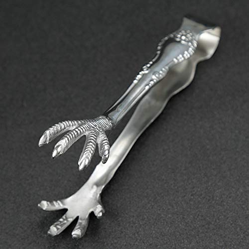 Massjoy 8541928658 Bar Ice Hockey Special Eagle Claw Shape Ice Tongs Serving Tongs. thumb #3