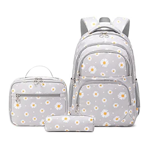 Daisy Prints Backpack Sets for Kids Cover