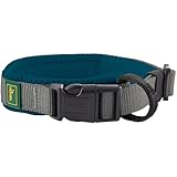 Hunter Halsband Maldon, Farbe: Petrol, atmungsaktives Mesh, Robustes Nylon, lautlos & allergikerfreundlich, Zugentlastung, integriertes Adresslabel, besonders leicht, Größe: S