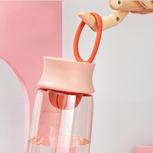 Image of THE VENTI SHOTAY COOL Unbreakable Water Bottle with Sipper BPA Free Tritian, Leak-Proof Water Bottle Ideal for Office, Sports, School, Gym (Pink - 610ML)