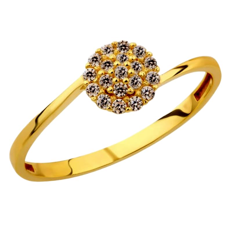 Bague imposante en argent et or, le cadeau idéal pour célébrer un moment unique