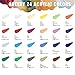 Artkey Acrylic Paint Set, 24 Colors 2 oz/59 ml Acrylic Paint Kit for Professional Artists & Beginners – Craft & Art Supplies for Canvas, Wood, Fabric, Rock, Leather, Ceramic, Glass, Easter Egg