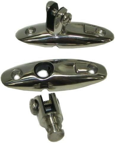 Aurora Bimini Top Side Mount Bracket Stainless Steel