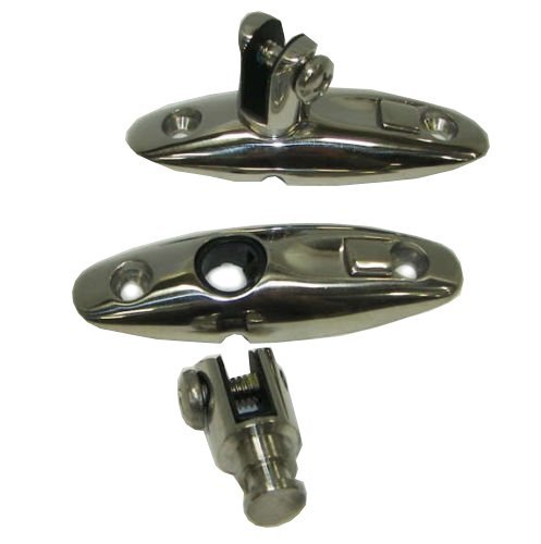 Aurora Bimini Top Side Mount Bracket Stainless Steel