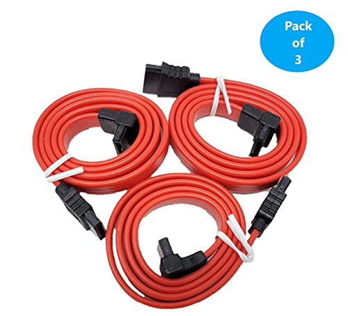 Micro Connectors Cable SATA III 1 Metro 3-Pack miniatura 2