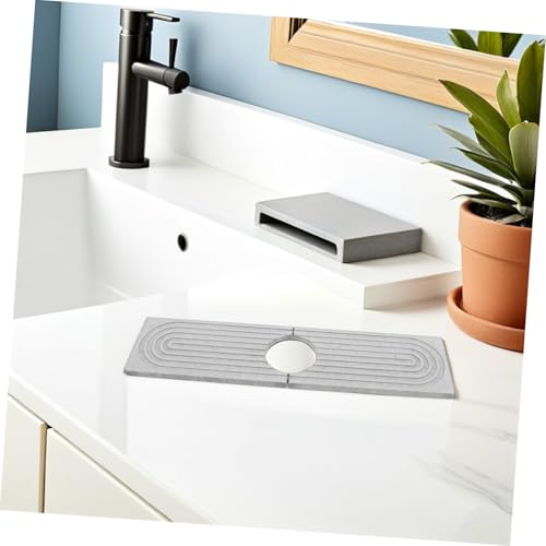 Tapis de séchage diatomite évier pour stopper les flaques