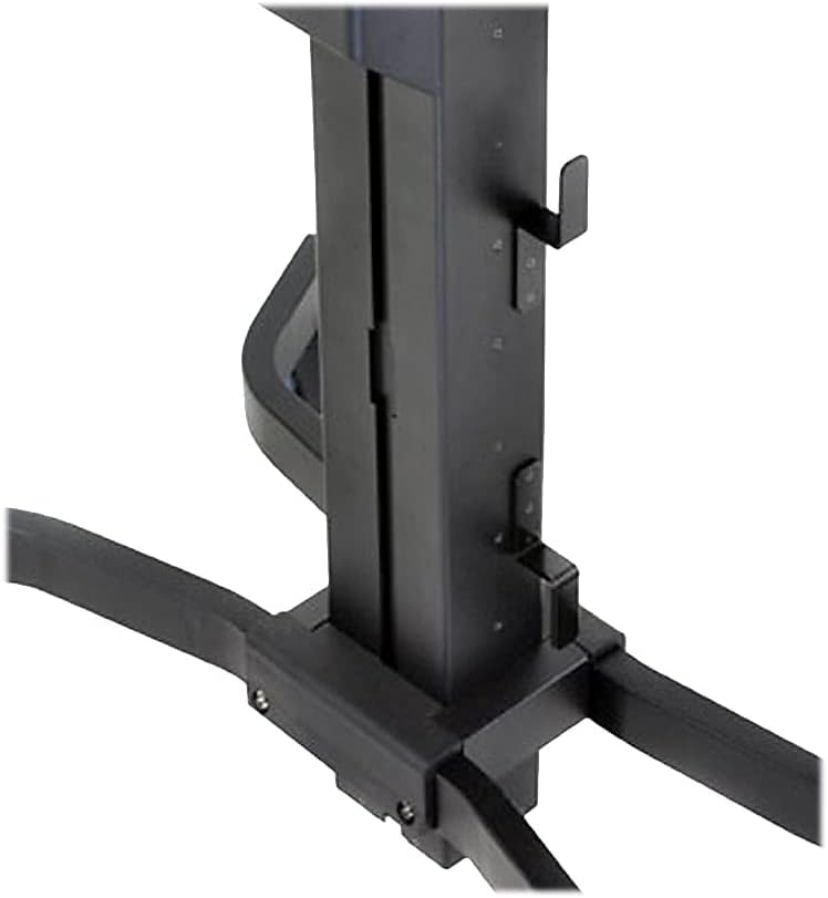 Ergotron 24220055 TeachWell Mobile Digital Sit-Stand Workstation, 31 x24 1/8 x 51 7/8, Gray/Black