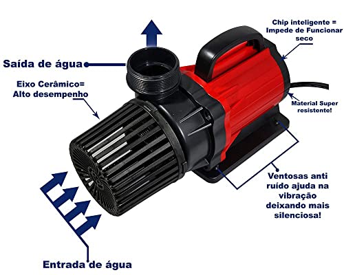 Bomba Submersa Ac-20000 Ocean Tech Para Aquario E Lago 220v - 220