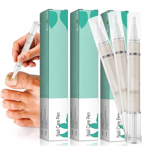 Image of Fungal Nail Treatment Nail Fungal Pen, Antifungal Solution for Toenails & Fingernails, Repairs & Strengthens Damaged Nails, Fast-Acting Natural Formula 3PCS