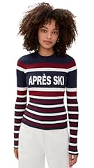 Navy Apres Ski Stripe