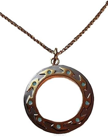 Xena Warrior Princess Chakram Metal Necklace
