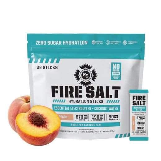 Fire Salt Hydration Sticks for Easy Hydration