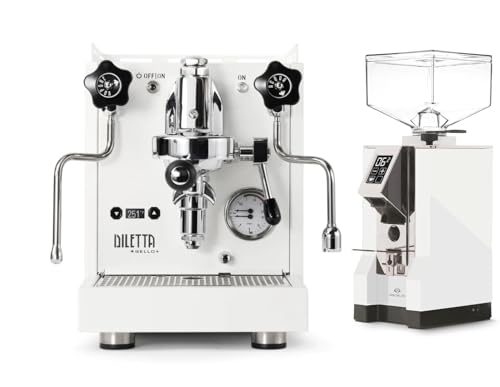 Diletta Bello+ Espresso Machine & Eureka Grinder Bundle