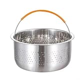 Facile à entretenir : ce panier vapeur passe au lave-vaisselle, ce qui le rend facile à nettoyer après utilisation sans vous soucier de la rétention ou des taches.