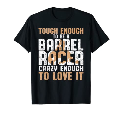 Barrel Racing Tee Rodeo Barrel Racer Cheval T-Shirt