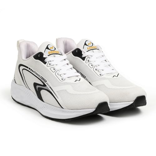 Image of FARGO Men's Spark Fylon Sole Memory Foam Patawa Running Sports Walking Shoes, Gym Shoes | Lightweight & Comfortable Lace-Up Shoes for Mens and Boys