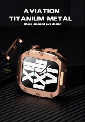 Kit modification RM Apple Watch en titane de luxe par SCHIK