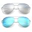 Silver/Silver Mirrored+silver/Blue Mirrored