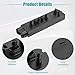 ACROPIX Front Left Side 6 Way Car Power Seat Switch Control Adjustment Adjust Recline Recliner Switch Fit for Acura ILX - Pack of 1 Black