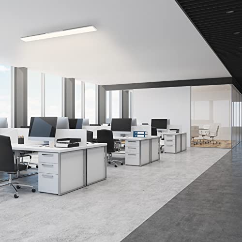 Lampe de bureau LED à intensité variable 4300 lm REV OFFICE blanc - 6