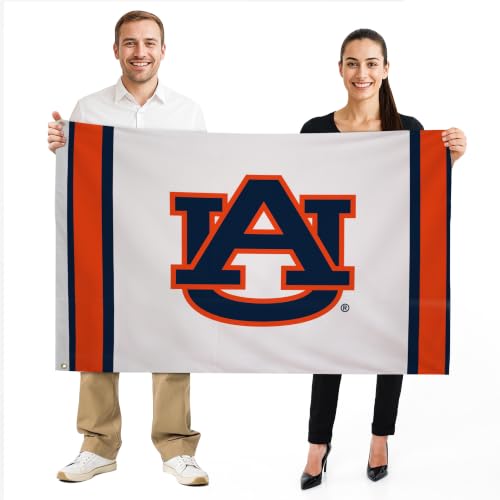 Auburn Tigers Flag - NCAA Licensed - Nylon - 4' x 6'