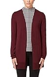  s.Oliver BLACK LABEL Damen 01.899.64.5503 Strickjacke, Rot (Wonder Bordeaux 3976), (Herstellergröße: 42)