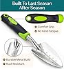 GROWIT Heavy Duty Gardening Tools - Gardening Gifts for Women, Men, Mom, Dad - Durable, Ergonomic Garden Tools Set #3