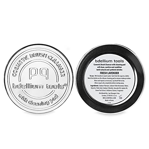 image for Bdellium Tools Cosmetic Brush Cleanser (Solid Brush Soap) with Cleanin