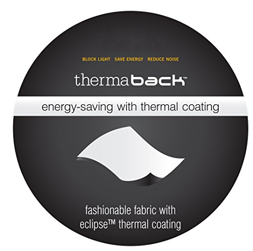 Eclipse Microfiber Valance Curtain For Windows, Solid, Rod Pocket For Kitchen, Living Room, Bedroom, And Bathroom, Single Panel, 42 X 18 In, Gray #TOP3