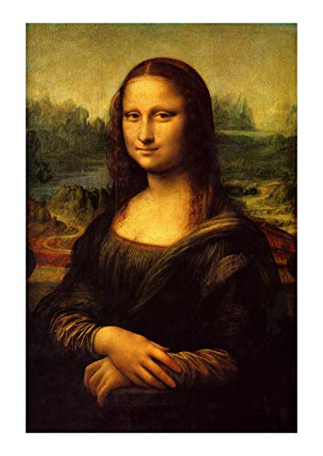 Spiffing Prints Leonardo Da Vinci - Mona Lisa - mały - półpołysk - nieoprawiony