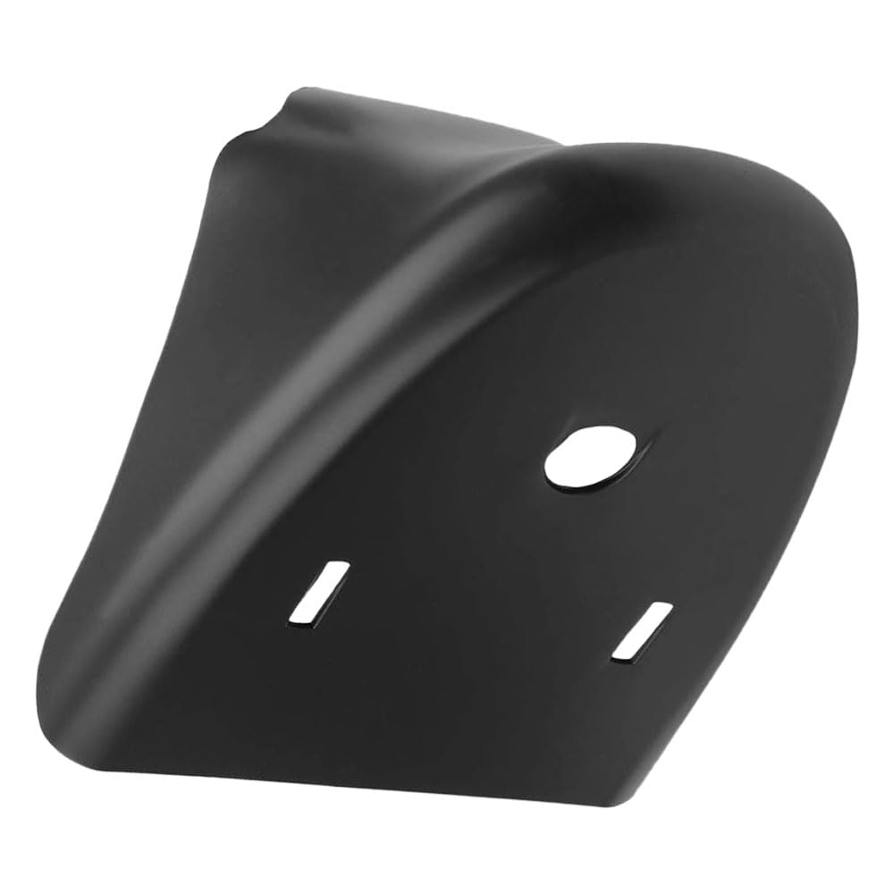 Riloer 1x Alerón delantero inferior negro guardabarros, carenado para presa de aire compatible con Harley Sportster 1200 883 Iron XL 2004-2020, negro mate